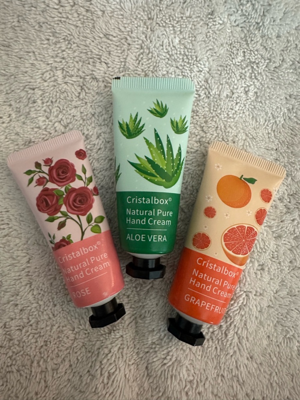 Cristalbox Aloe Vera Natural Pure Hand Cream - set of 3